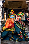 The great Chola temples of Tamil Nadu - the Nageshvara temple of Kumbakonam. 